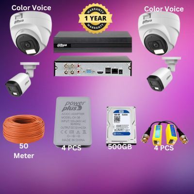 Dahua 4CH XVR 4pcs 2MP camera package_img_0