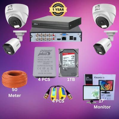 Dahua 8CH XVR 4pcs 2MP camera package_img_0