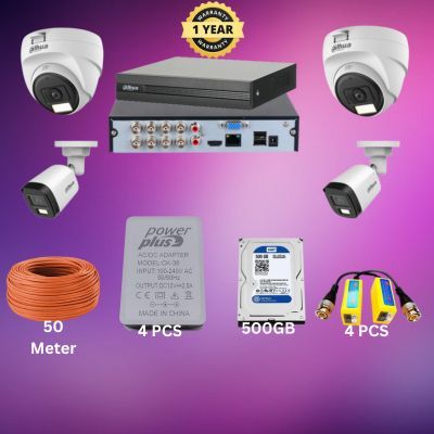 Dahua 8CH XVR 4pcs 2MP camera package_img_0