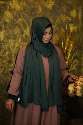 Premium Zafran silk hijab_img_0