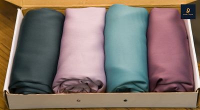 Premium Zafran silk hijab_img_4