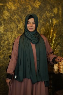 Premium Zafran silk hijab_img_0