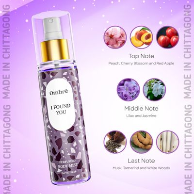 Ombré Perfumed Body Mist - I Found You_img_3
