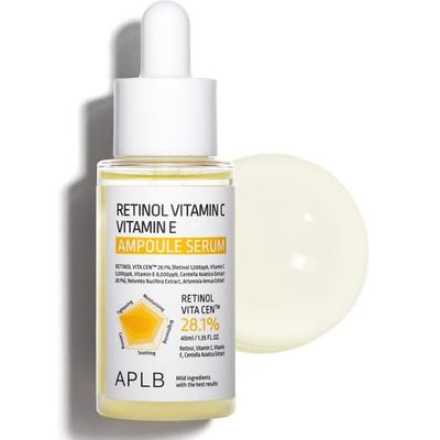 APLB Retinol Vitamin C Vitamin E Ampoule Serum 40ml_img_0