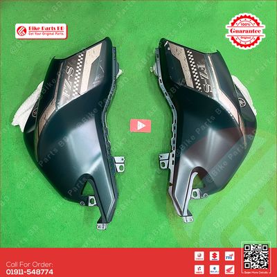 Tanky Box for Yamaha FZS V3 (Vintage Green) bike._img_0