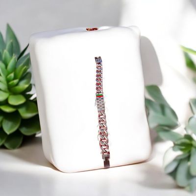 stainless steel bracelet cross-border new accessories wholesale European and American personality retro lace totem men's bracelet fashion_img_3