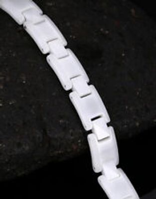 Men\'s Ceramic Bracelet High-tech Blue Ceramic Bracelet with Hematites and Magnets Inlay China Manufacturer_img_4