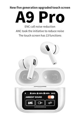 A9 Pro ANC Touch Screen Display Earbuds_img_1
