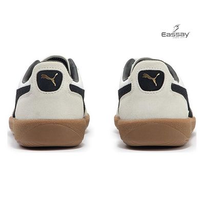 Puma Palermo White and Black Step Sneakers_img_1