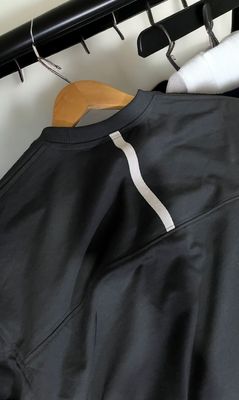 Premium Oversized t-shirt Strip Deep Gray_img_5