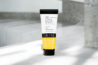 Deconstruct Gel Sunscreen for Oily Skin - SPF 55+ and PA+++ | Water Resistant Sunscreen 50g_img_0