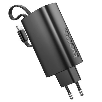 Hoco J148 Handy PD20W 5000mAh Power Bank EU plug – Black_img_1