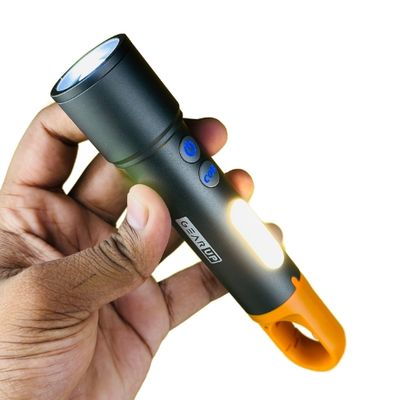 GearUP K57 Multifunctional Rechargeable Torch, Flashlight Zoomable LED Flashlight_img_2