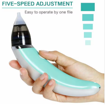 Baby Nose Cleaner with Different Levels of Suction USB Rechargeable Nasal Aspirator_img_0