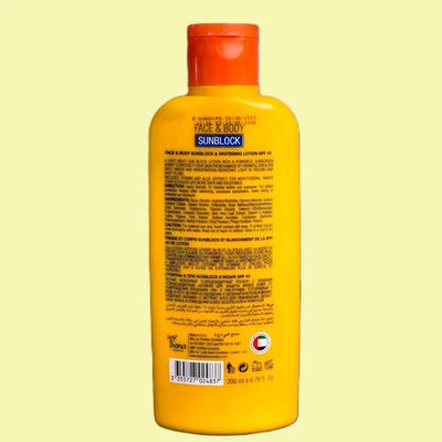 Lady Diana face and body Sunblock & Whitening Lotion 200 ml_img_2