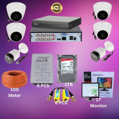 Dahua 8CH XVR 6pcs 2MP camera package_img_0