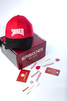 “SOBER” Red Cap – Ride Life’s Highs Fully Awake!_img_3