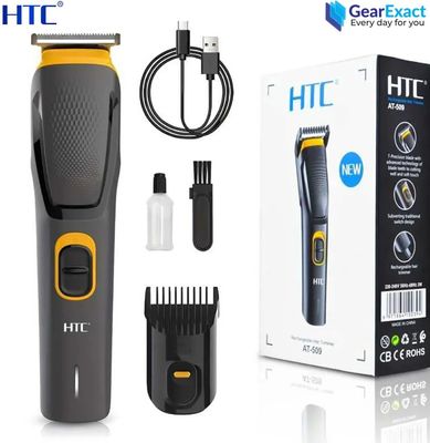 HTC AT-509 Rechargeable Hair and Beard Trimmer for Men_img_1