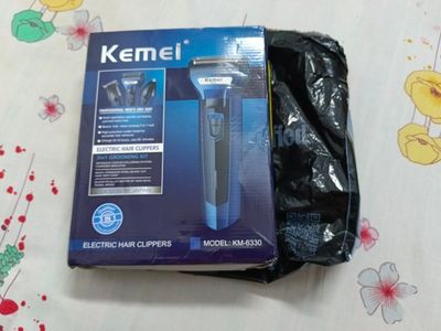 Kemei KM-6330 3 in 1 Professional Hair Trimmer Super Grooming Kit Shaver Clipper Nose Trimmer_img_0