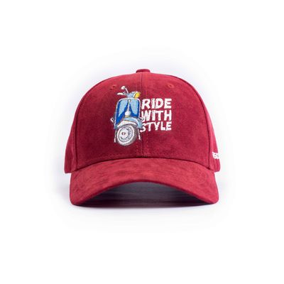 Episodes Ride with Style Maroon Suede Cap_img_3