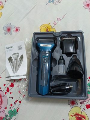 Kemei KM-6330 3 in 1 Professional Hair Trimmer Super Grooming Kit Shaver Clipper Nose Trimmer_img_1