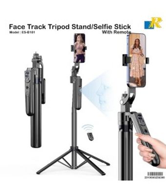 C19 Upgraded Auto Face Tracking Tripod 360° Rotation with Stand_img_0