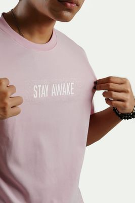 STAY AWAKE BABY PINK LONG SLEEVE TEES_img_1