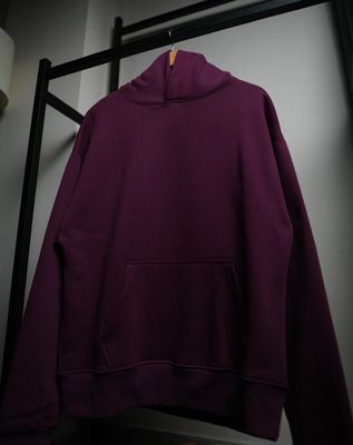 400+ GSM OVERSIZED HEAVYWEIGHT HOODIE 🇧🇩🔥 IN MARRON._img_1