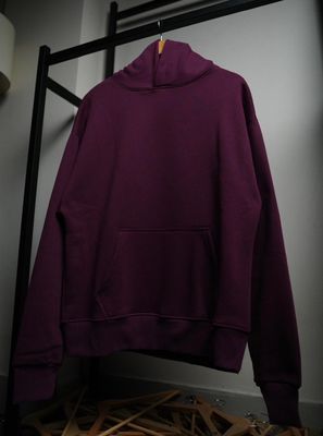 400+ GSM OVERSIZED HEAVYWEIGHT HOODIE 🇧🇩🔥 IN MARRON._img_2