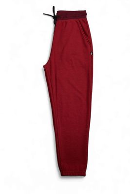 Maroon Essential Joggers_img_3