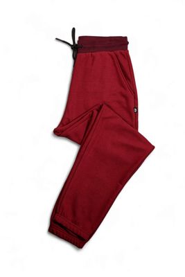 Maroon Essential Joggers_img_4
