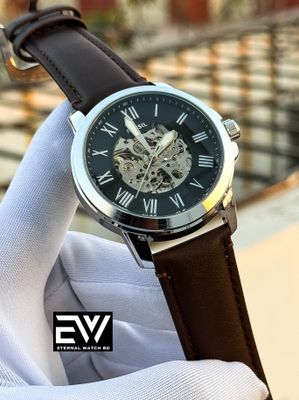 FOSSIL AUTOMATIC BROWN BELT BLACK DIAL_img_0