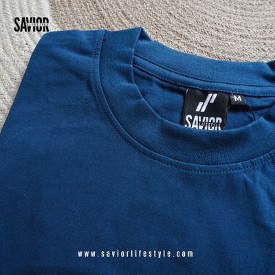 Ocean Blue Premium Half Sleeve T-Shirt – 180 GSM Unisex_img_3