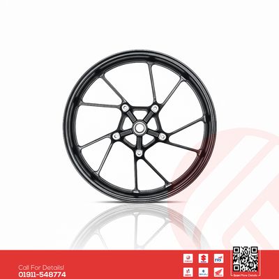 Alloy Rim (Front) for Yamaha FZS V2 (Double disk) bike._img_0