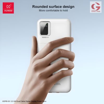 XUNDD XDPB-001 22.5W 10000MAH DIGITAL DISPLAY FAST CHARGING POWER BANK