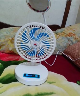 Rechargeable Folding Mini Fan With LED Light - JR2022গরমে প্রশান্তি, আলো ও ফ্রি ডেলিভারি — সব একসাথে! 🔋💨💡🚚_img_1