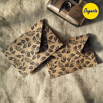 OXYNOTE Premium Designed Vintage Kraft Paper Envelope_img_22