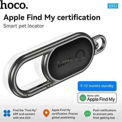 Hoco E91J Smart Anti-Lost Keychain Tracker for Apple Devices_img_0
