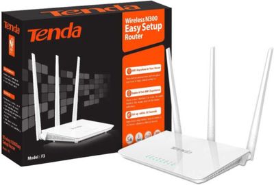 Tenda F3 300mbps 3 Antennas Router_img_0