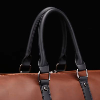 Men’s Large Leather Crossbody Travel Bag – Big Capacity Weekend Tote & Carry-On Duffel_img_10