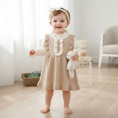 Baby Girls Knitted Soft, Stylish & Cozy Winter Dress (6 months to 5 years) for BABUU (Copy)_img_3