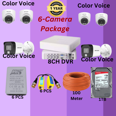 06 pcs 2MP hikvision cctv camera package_img_0