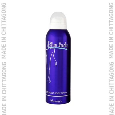 Rasasi Blue Lady Deodorant Body Spray For WomenSize: 200ml_img_0