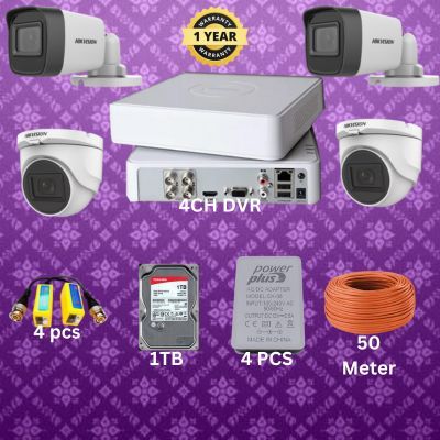 04 pcs 2MP hikvision cctv camera package_img_0