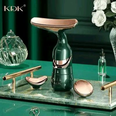 3 In 1 Face Massager Neck Facial Eye Massage Introducer Rejuvenation Beauty Aging Anti Microcurrent Skin Care Device._img_2