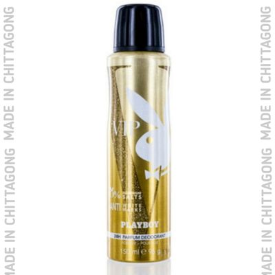Playboy Vip Coty Deodorant Perfumed Spray_img_0