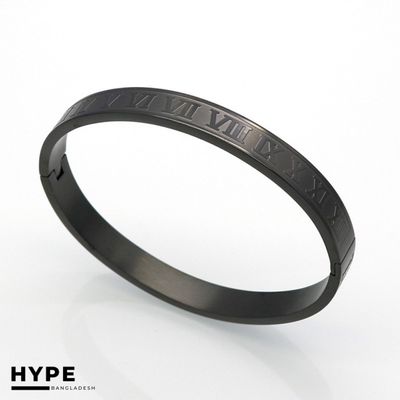 Black high quality stainless steel bracelet_img_4