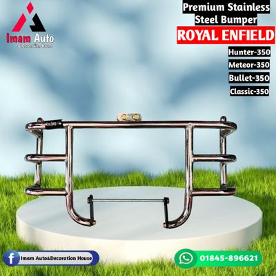 Premium Stainless Steel Bumper For Royal Enfield All Model