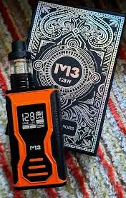 Electronic    m3  128W Box Mod Kit With 3 5ml Tank Built in 2000mAh Battery Huge Thick Oil Gaft Flaveor 1_img_0