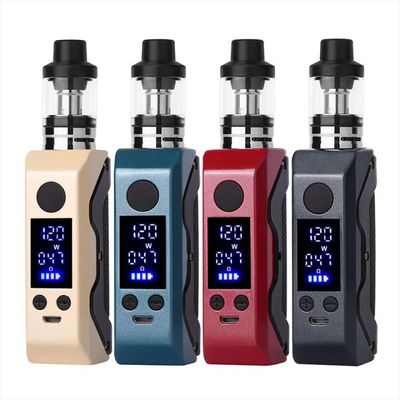 M8 120W Vape Box Mod Kit Adjustable Voltage 1800mah Battery with 3ml Tank Huge Vaporizer Smoke E-Cigaretter Electronic Cigarette. Gaft Flaveor 1_img_0